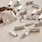 12 Packs: 24 ct. (288 total) 20mm Rhodium Ribbon Crimps by Bead Landing™